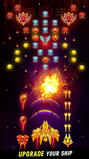 Изображение игры: Space Shooter: Galaxy Attack