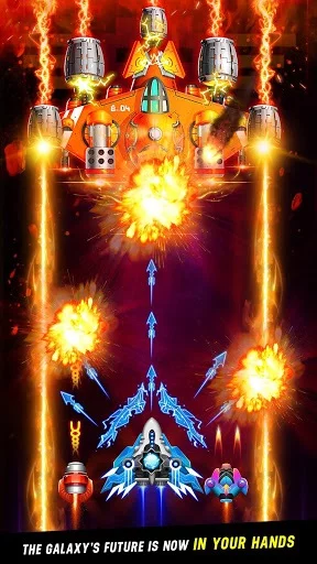 Изображение игры: Space Shooter: Galaxy Attack