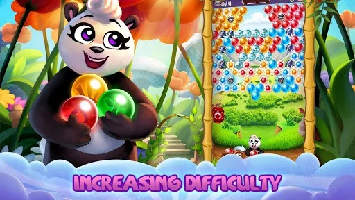 Изображение игры: Panda Pop! Bubble Shooter Saga & Puzzle Adventure