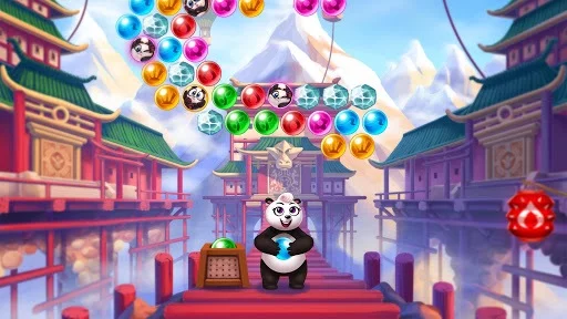Изображение игры: Panda Pop! Bubble Shooter Saga & Puzzle Adventure