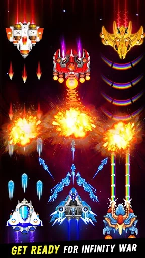 Изображение игры: Space Shooter: Galaxy Attack