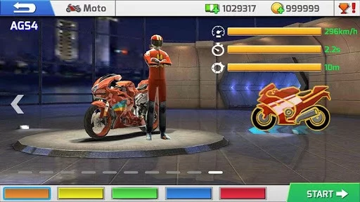 Изображение игры: Real Bike Racing