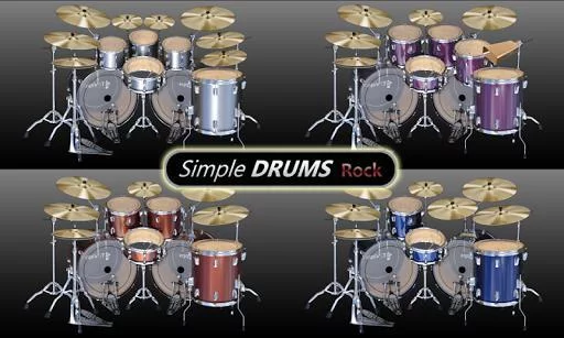 Изображение игры: Simple Drums Rock - Realistic Drum Set