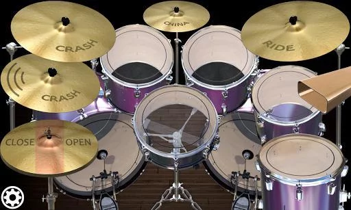 Изображение игры: Simple Drums Rock - Realistic Drum Set
