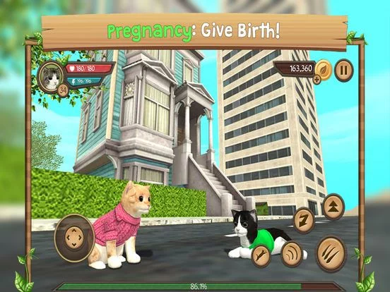 Изображение игры: Cat Sim Online: Play With Cats