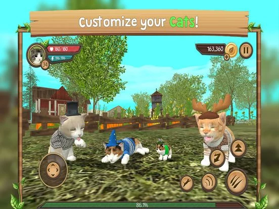 Изображение игры: Cat Sim Online: Play With Cats
