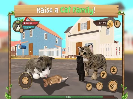 Изображение игры: Cat Sim Online: Play With Cats