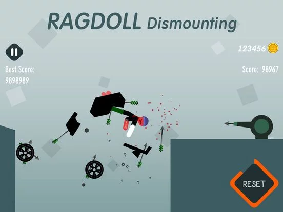 Изображение игры: Ragdoll Dismounting