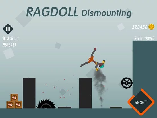 Изображение игры: Ragdoll Dismounting