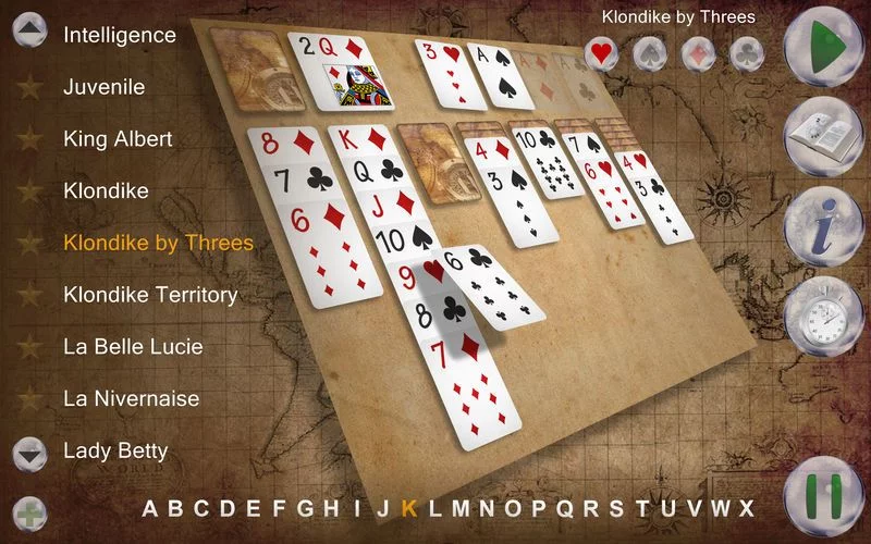 Изображение игры: Solitaire Planet