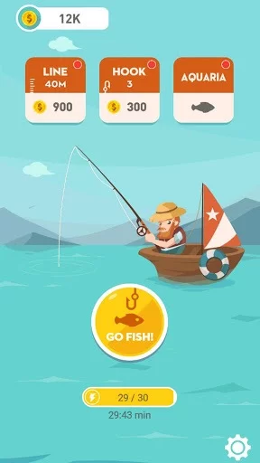 Изображение игры: Happy Fishing - Catch Fish and Treasures