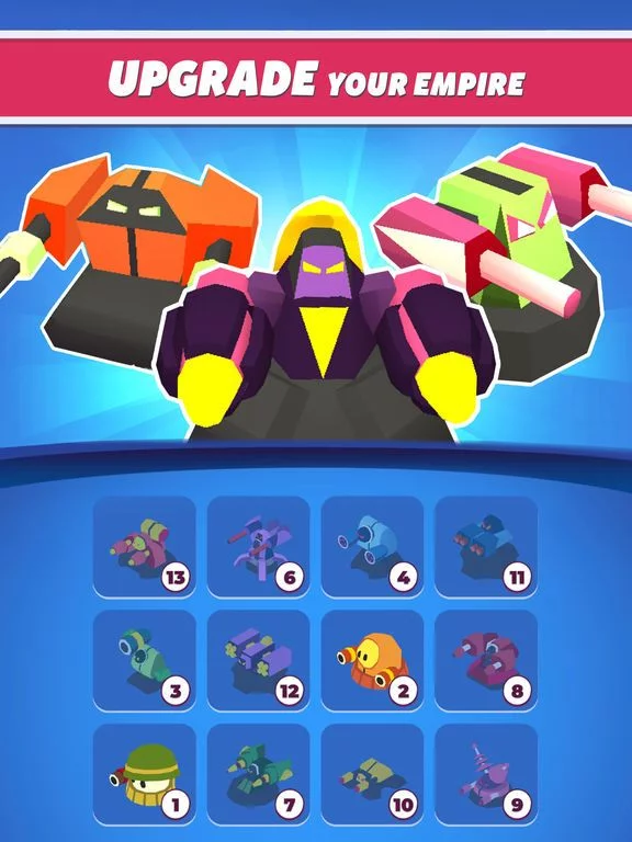 Изображение игры: Merge Tower Bots