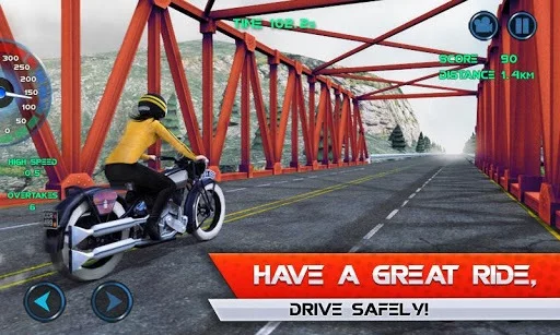 Изображение игры: Moto Traffic Race