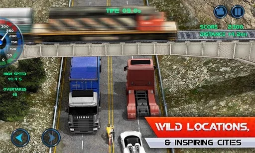 Изображение игры: Moto Traffic Race