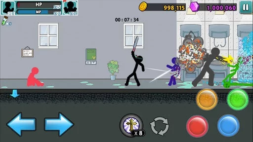 Изображение игры: Anger of stick 5: zombie