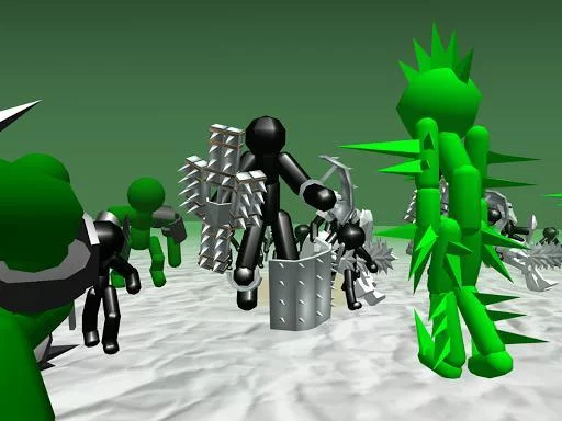 Изображение игры: Stickman Simulator: Zombie Battle