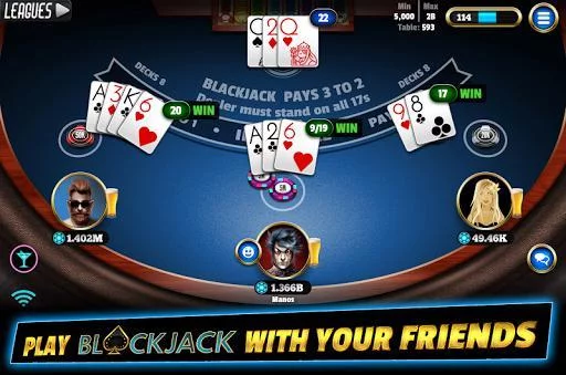 Изображение игры: BlackJack 21 - Online Blackjack multiplayer casino