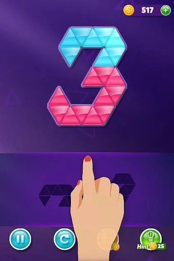 Изображение игры: Block! Triangle puzzle: Tangram