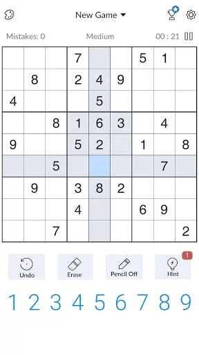 Изображение игры: Sudoku - Free Classic Sudoku Puzzles