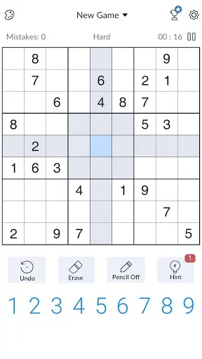 Изображение игры: Sudoku - Free Classic Sudoku Puzzles