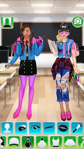 Изображение игры: High School BFFs - Cool Girls Team