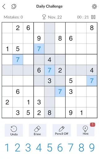 Изображение игры: Sudoku - Free Classic Sudoku Puzzles