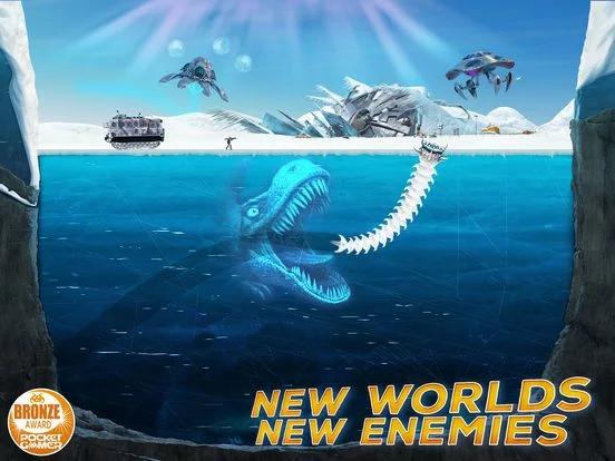 Изображение игры: Death Worm Free
