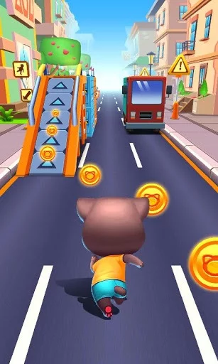 Изображение игры: Cat Runner: Decorate Home
