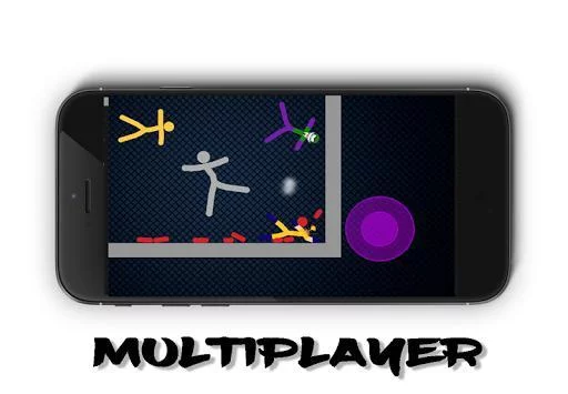 Изображение игры: Stickman Warriors Online