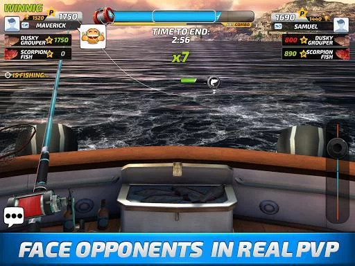Изображение игры: Fishing Clash: Catching Fish Game. Bass Hunting 3D
