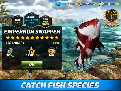 Изображение игры: Fishing Clash: Catching Fish Game. Bass Hunting 3D