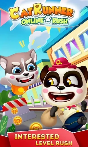 Изображение игры: Cat Runner: Decorate Home