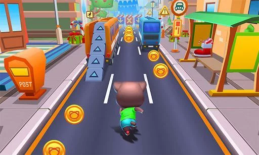 Изображение игры: Cat Runner: Decorate Home