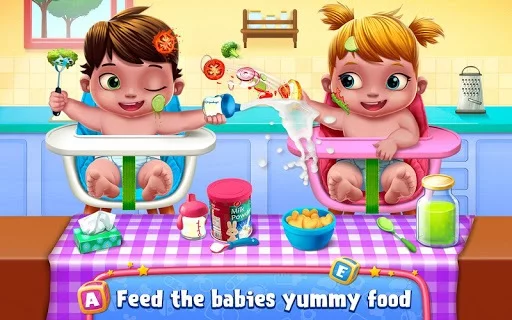 Изображение игры: Babysitter First Day Mania - Baby Care Crazy Time