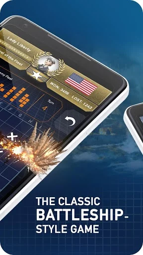 Изображение игры: Fleet Battle - Sea Battle