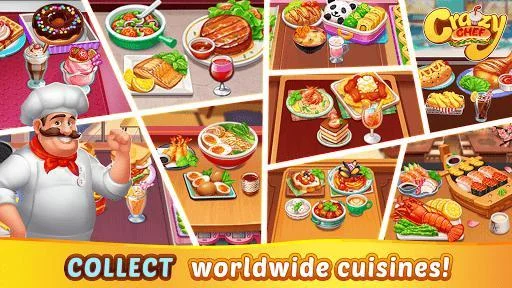 Изображение игры: Crazy Chef: Craze Fast Restaurant Cooking Games