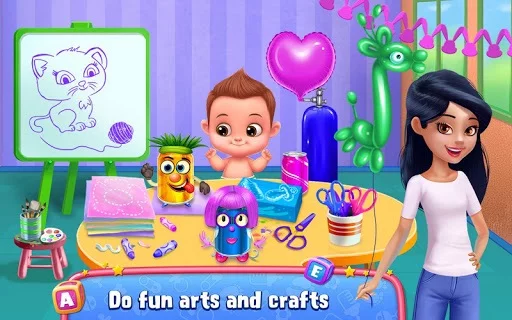 Изображение игры: Babysitter First Day Mania - Baby Care Crazy Time
