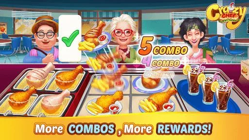 Изображение игры: Crazy Chef: Craze Fast Restaurant Cooking Games
