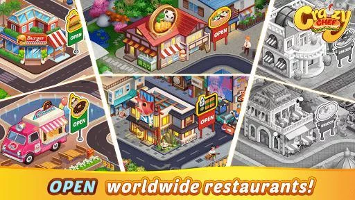 Изображение игры: Crazy Chef: Craze Fast Restaurant Cooking Games