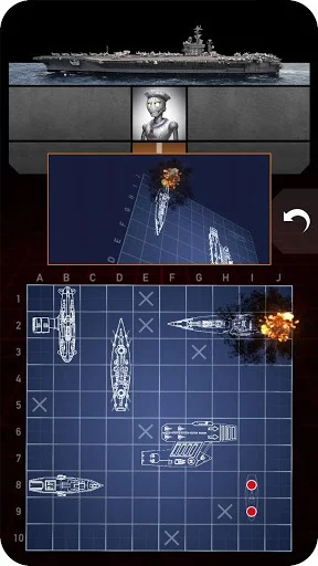 Изображение игры: Fleet Battle - Sea Battle
