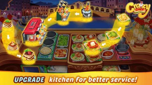 Изображение игры: Crazy Chef: Craze Fast Restaurant Cooking Games