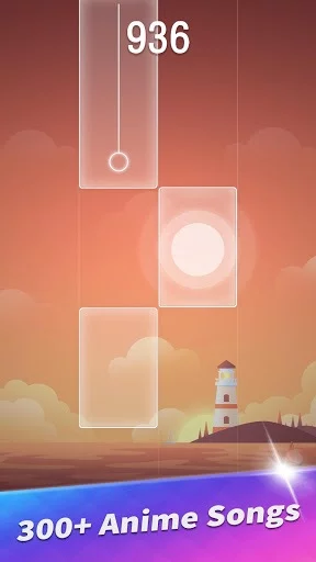 Изображение игры: Anime Tiles: Piano Music