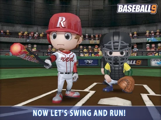 Изображение игры: BASEBALL 9