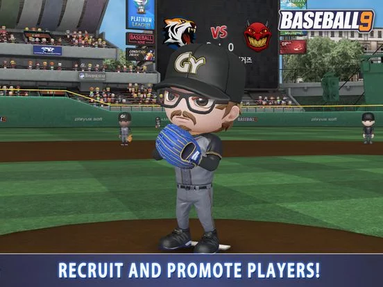 Изображение игры: BASEBALL 9