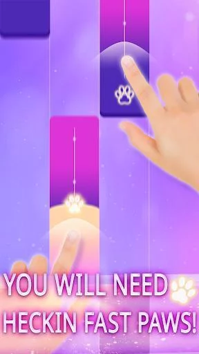 Изображение игры: Magic Cat Piano Tiles - Pet Pianist Tap Animal