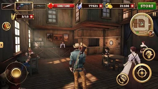 Изображение игры: West Gunfighter