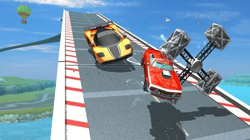 Изображение игры: Mega Ramp Car Racing: Impossible Tracks 3D