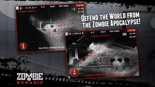 Изображение игры: Zombie Gunship