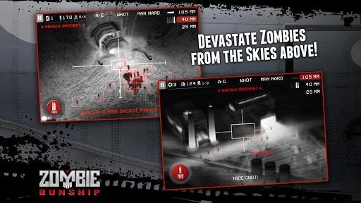 Изображение игры: Zombie Gunship