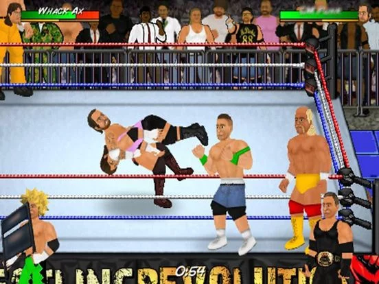Изображение игры: Wrestling Revolution